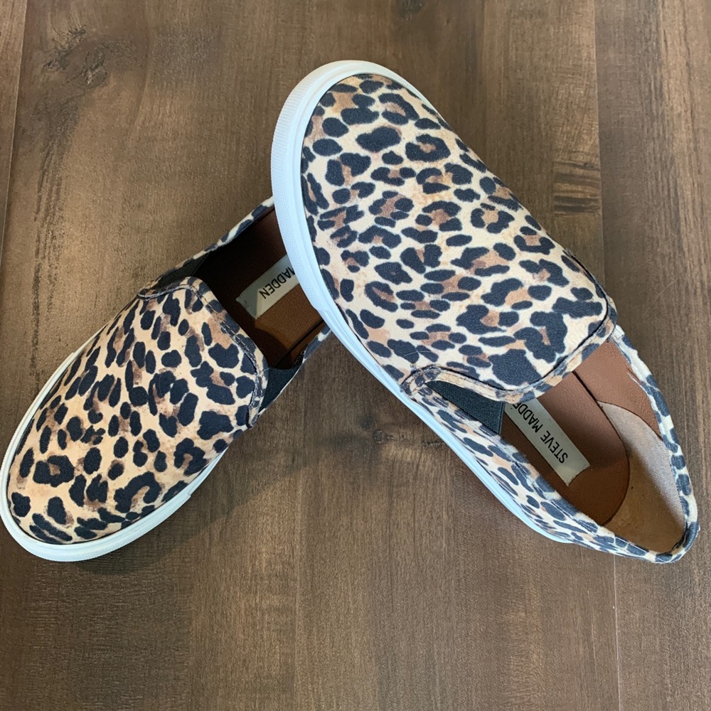 Leopard Print Steve Madden Sneakers